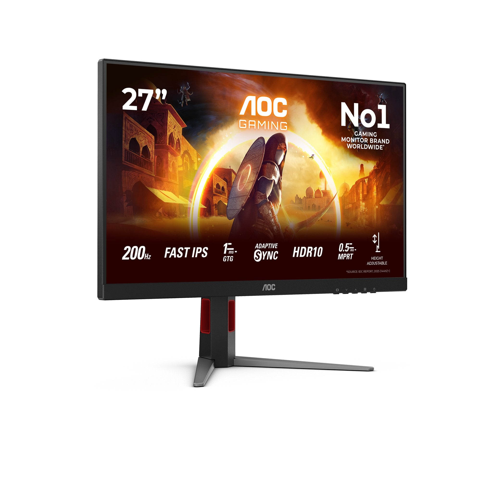 EAN 4038986682671 - AOC G4 27G4HA pantalla para PC 68,6 cm (27") 1920 x 1080 Pixeles Full HD LED Negro, Rojo imagen 2