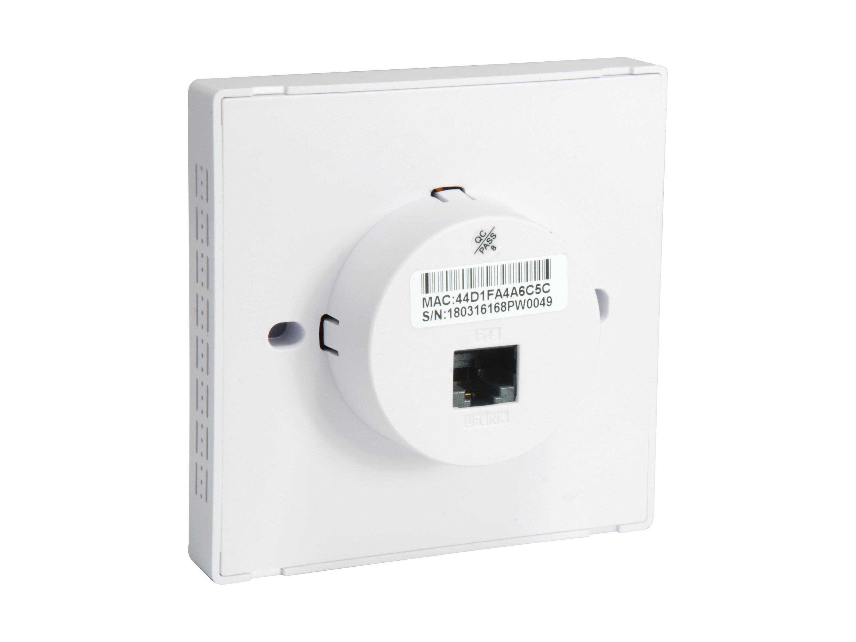 Punto De Acceso Wifi Level One Ac750  Poe Para Montaje En Pared