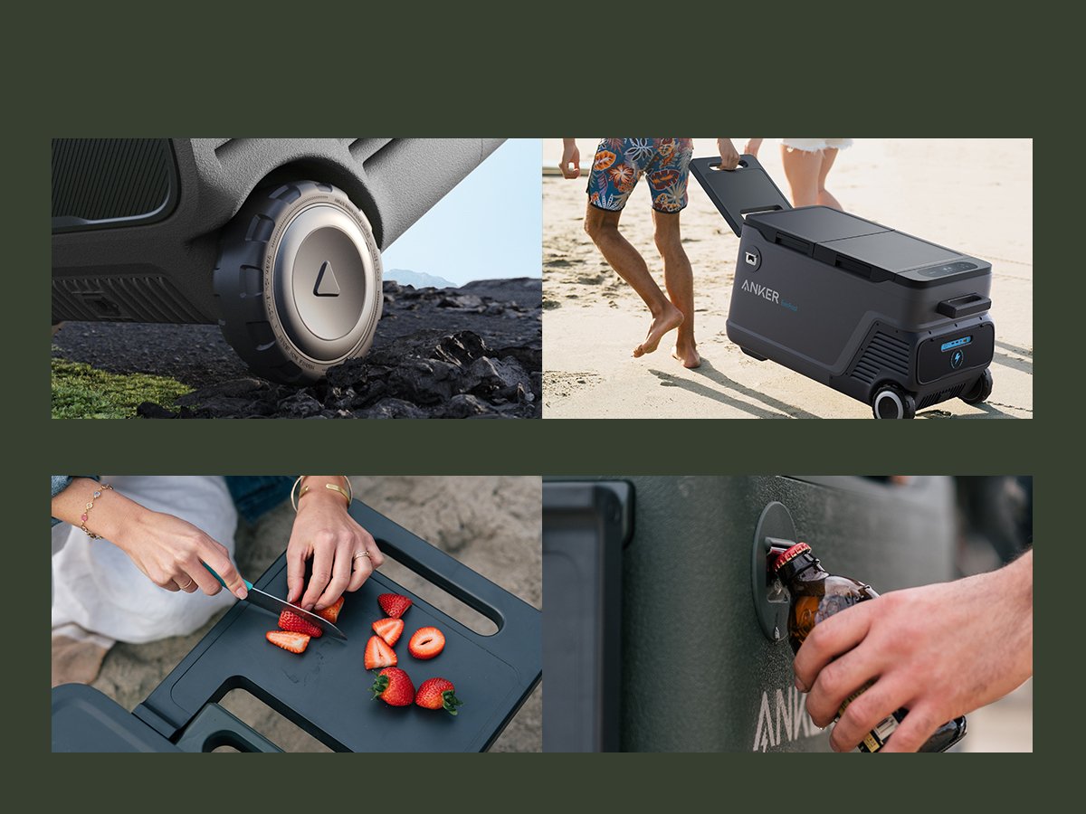 Nevera Anker Everfrost  Portátil 53 L Eléctrico Negro