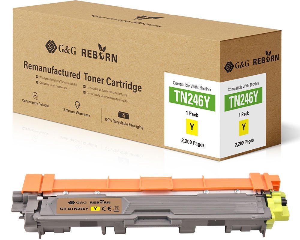 G&G Reborn-Toner Compatible Con Brother Tn-246y