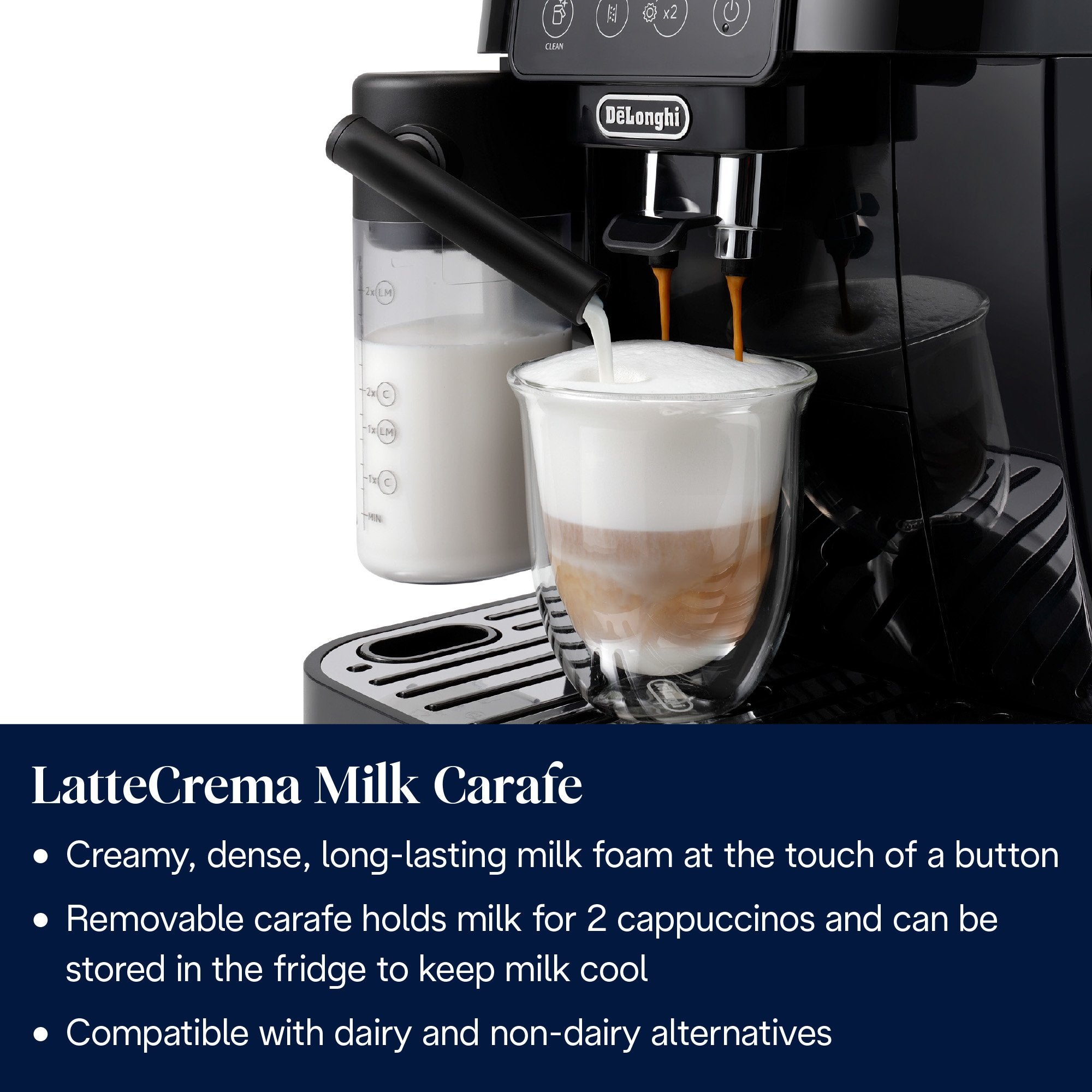 EAN 8004399027220 - De’Longhi Magnifica Start Milk ECAM220.60.B Totalmente automática Máquina espresso 1,8 L imagen 4