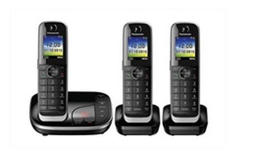 EAN 5025232815180 - Panasonic KX-TGJ323 Teléfono DECT Identificador de llamadas Negro imagen 1