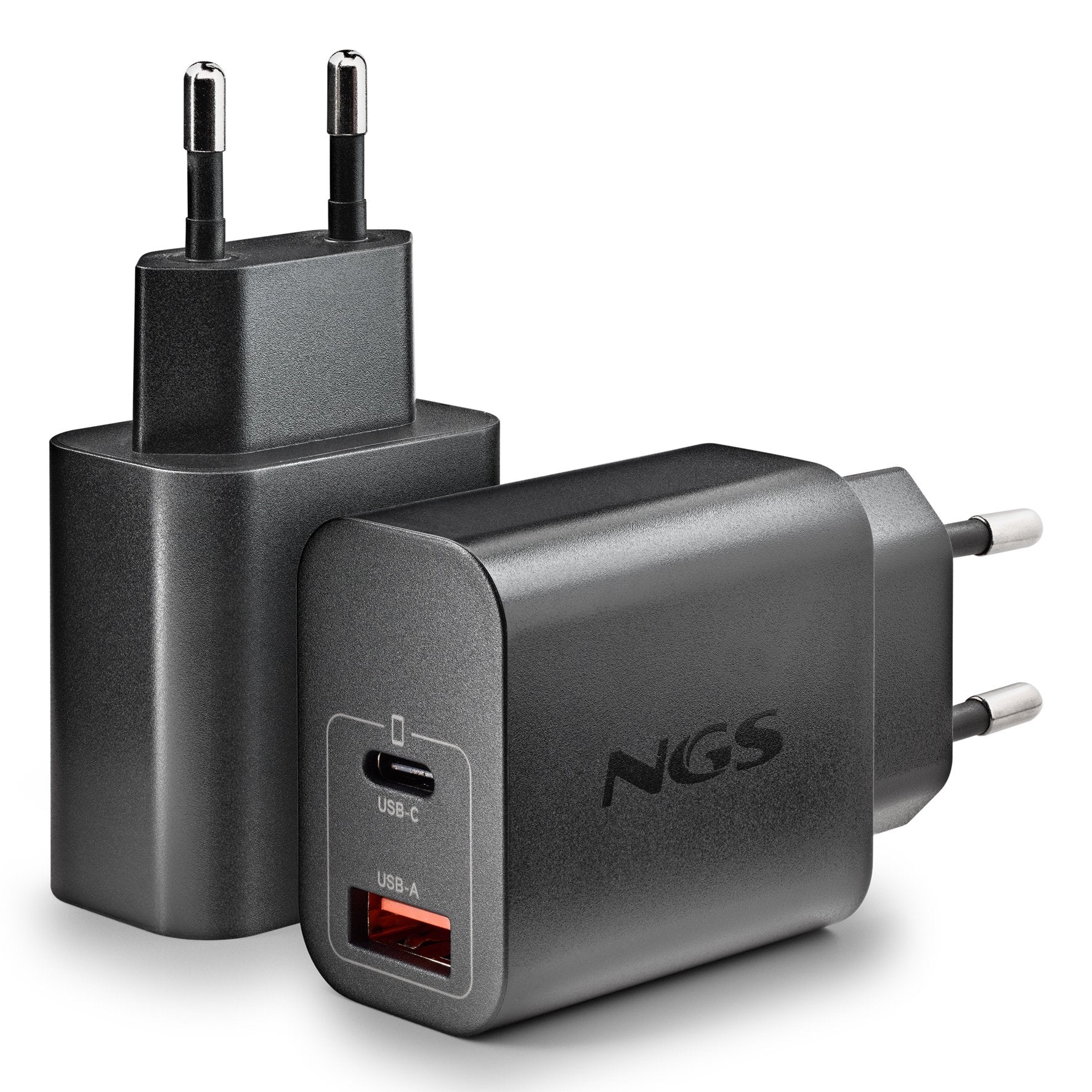 Cargador De Pared Gan Ngs Era 30w 1xusb Tipo-C 1xusb 30w