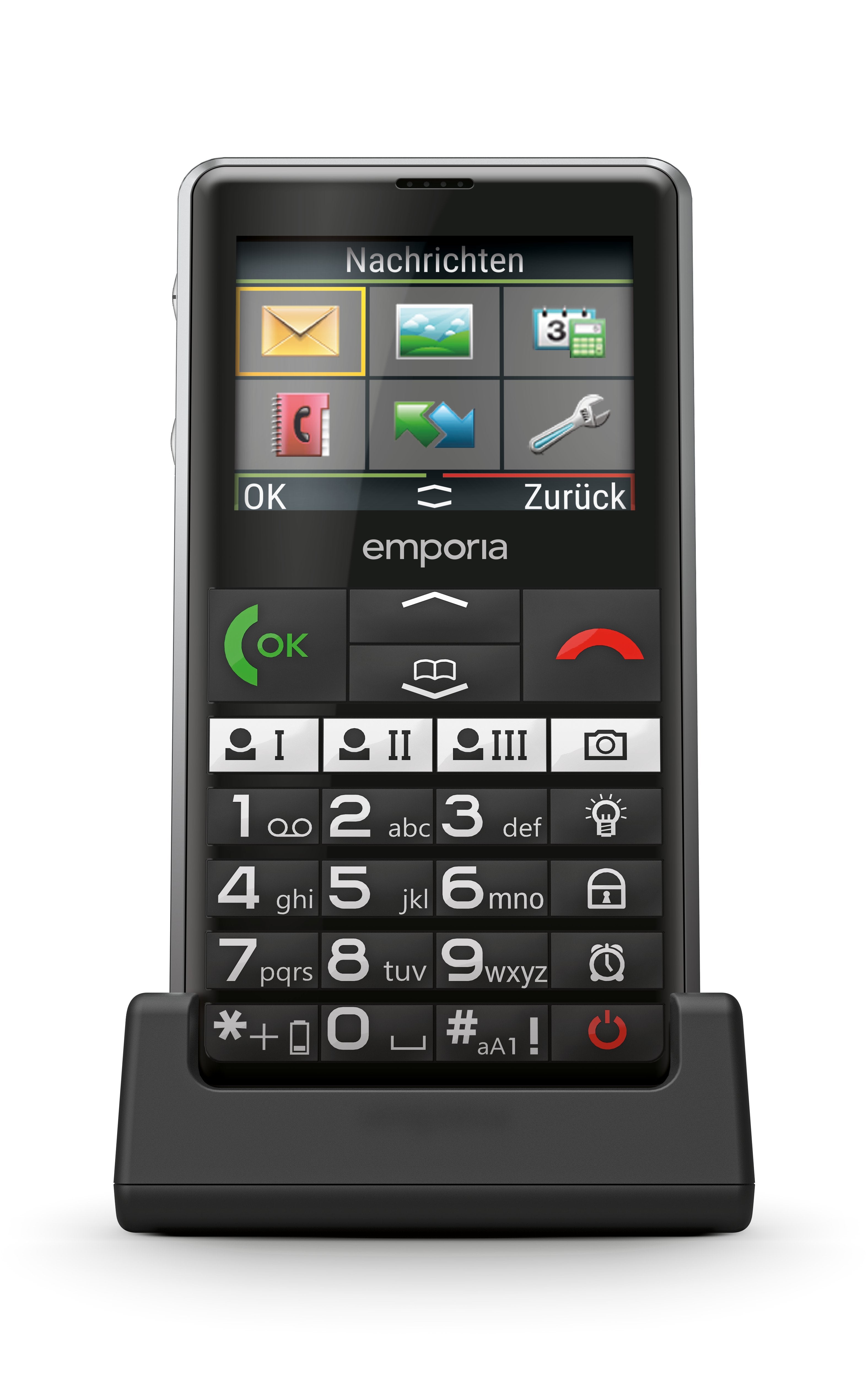 EAN 9005613168711 - Emporia emporiaPURE-LTE 5,87 cm (2.31") 107 g Negro Teléfono para personas mayores imagen 6