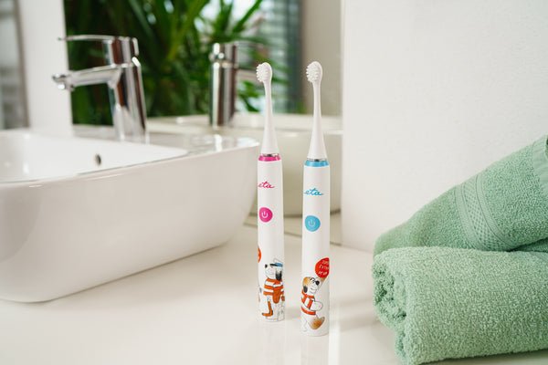 Eta Eta070690010 Cepillo Dental Sonetic Kids 4 Modos 2 Cabezales Incluidos Rosa Blanco