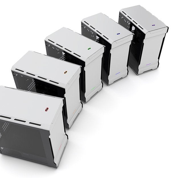 Phanteks Enthoo Evolv Micro-Atx Tempered Glass Plata