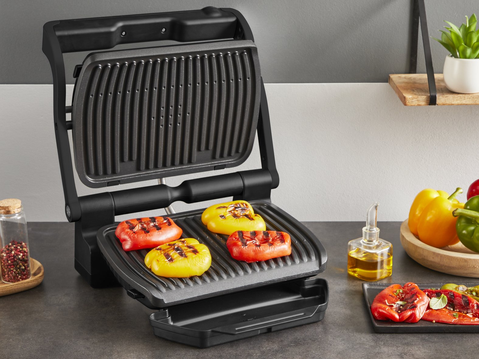Tefal Tefal Optigrill+ Gc7178         Bk