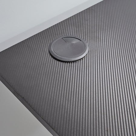Xrocker Gaming Tisch Gris Höhenverstellbar Aluminium Carbon