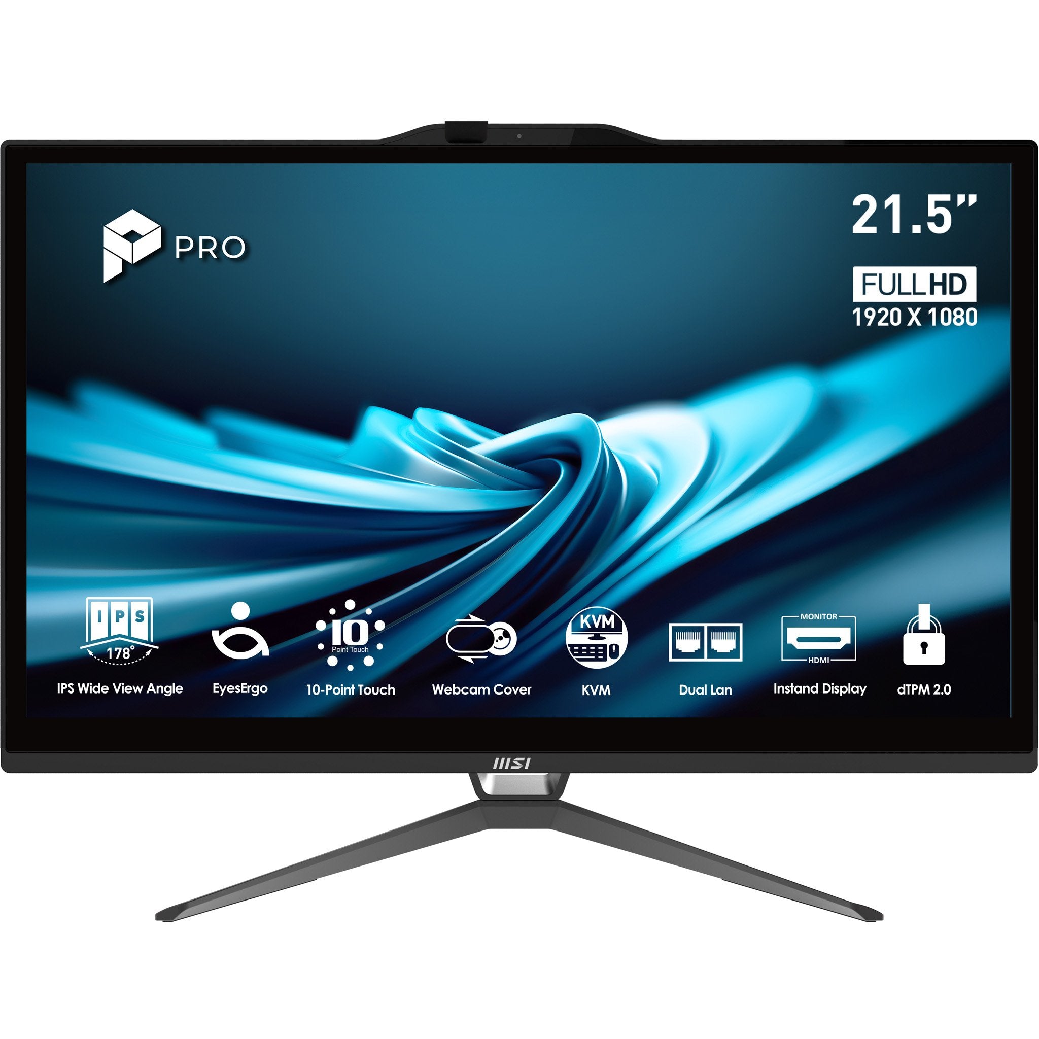 EAN 4711377351287 - MSI Pro AP222T 14M-438XEU All-in-One PC Intel® Core™ i5 i5-14400 54,6 cm (21.5") 1920 x 1080 Pixeles Pant imagen 2