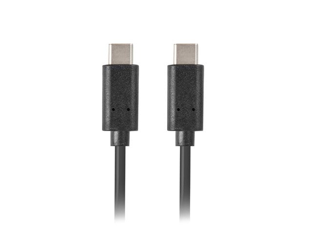 Lanbergâ Cable Usb Tipo-C M/Mâ  1.80m Negroâ Ca-Cmcm-31cu-0018-Bk