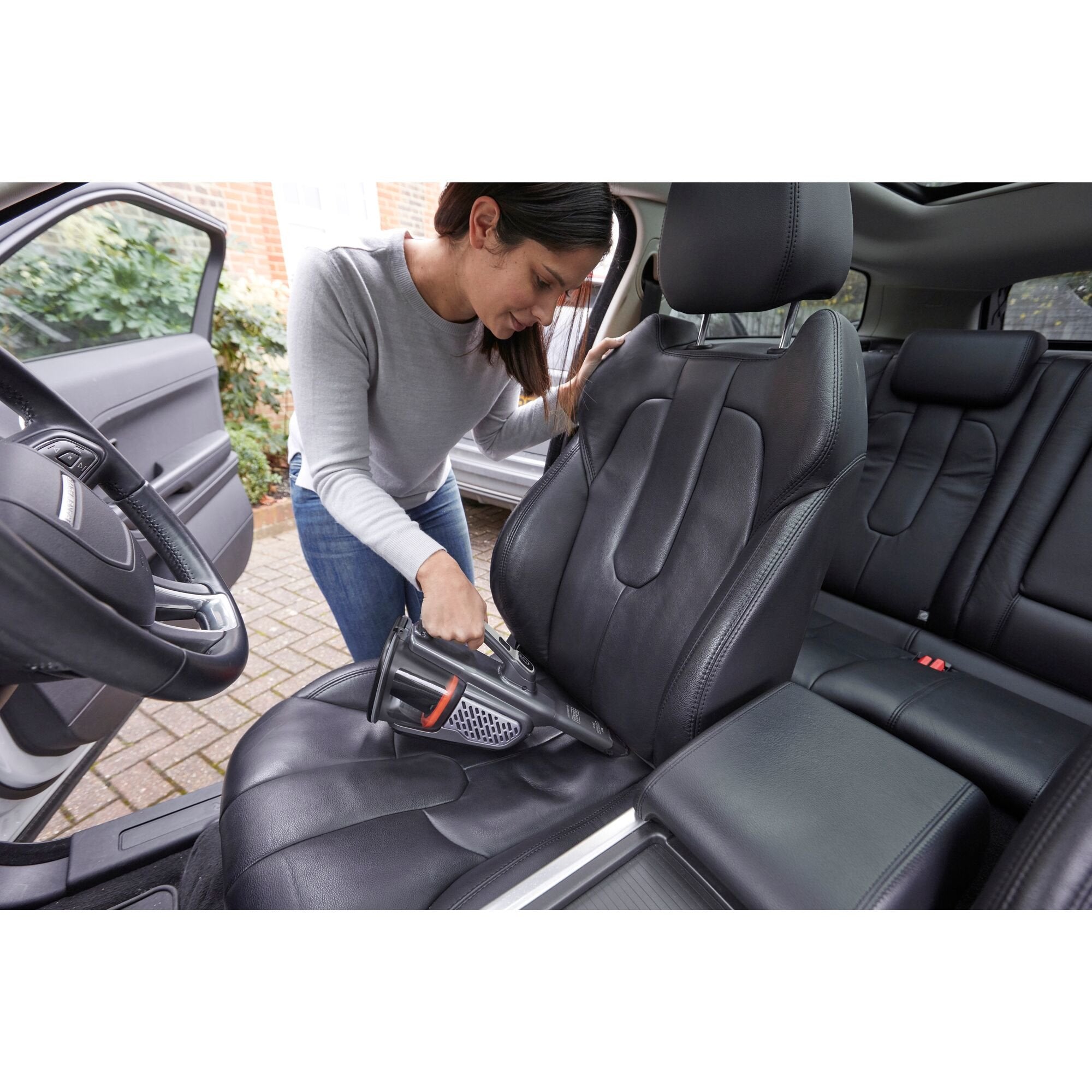 EAN 5035048712764 - Black & Decker BHHV520JF-QW aspiradora de mano Negro, Plata, Titanio Sin bolsa imagen 9
