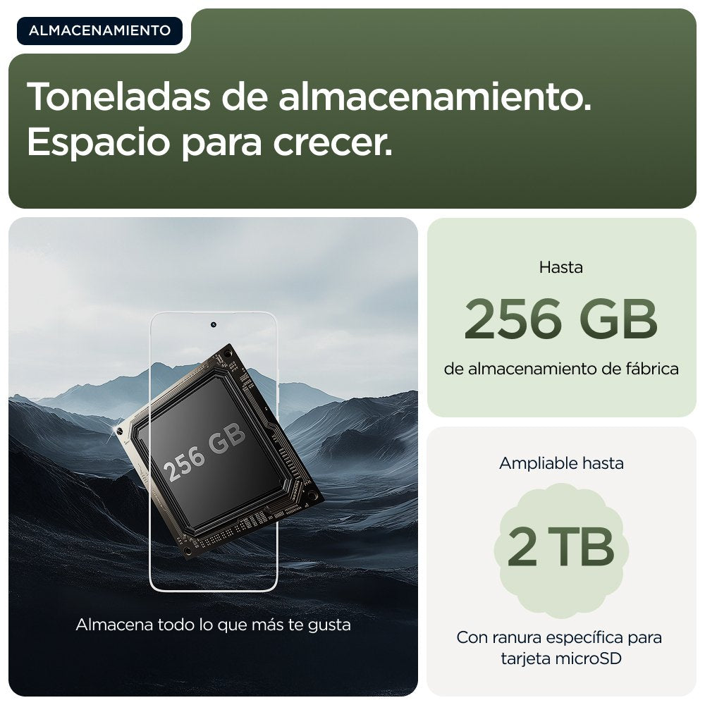 EAN 8033779080586 - Motorola moto g56 5G 17,1 cm (6.72") Ranura híbrida Dual SIM Android 15 USB Tipo C 8 GB 256 GB 5200 mAh V imagen 18