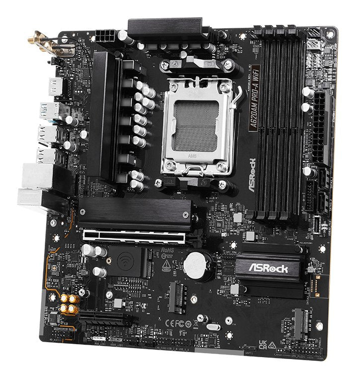 Asrock A620am Pro-A Wifi, Placa Base 90-Mxbsy0-A0uayz