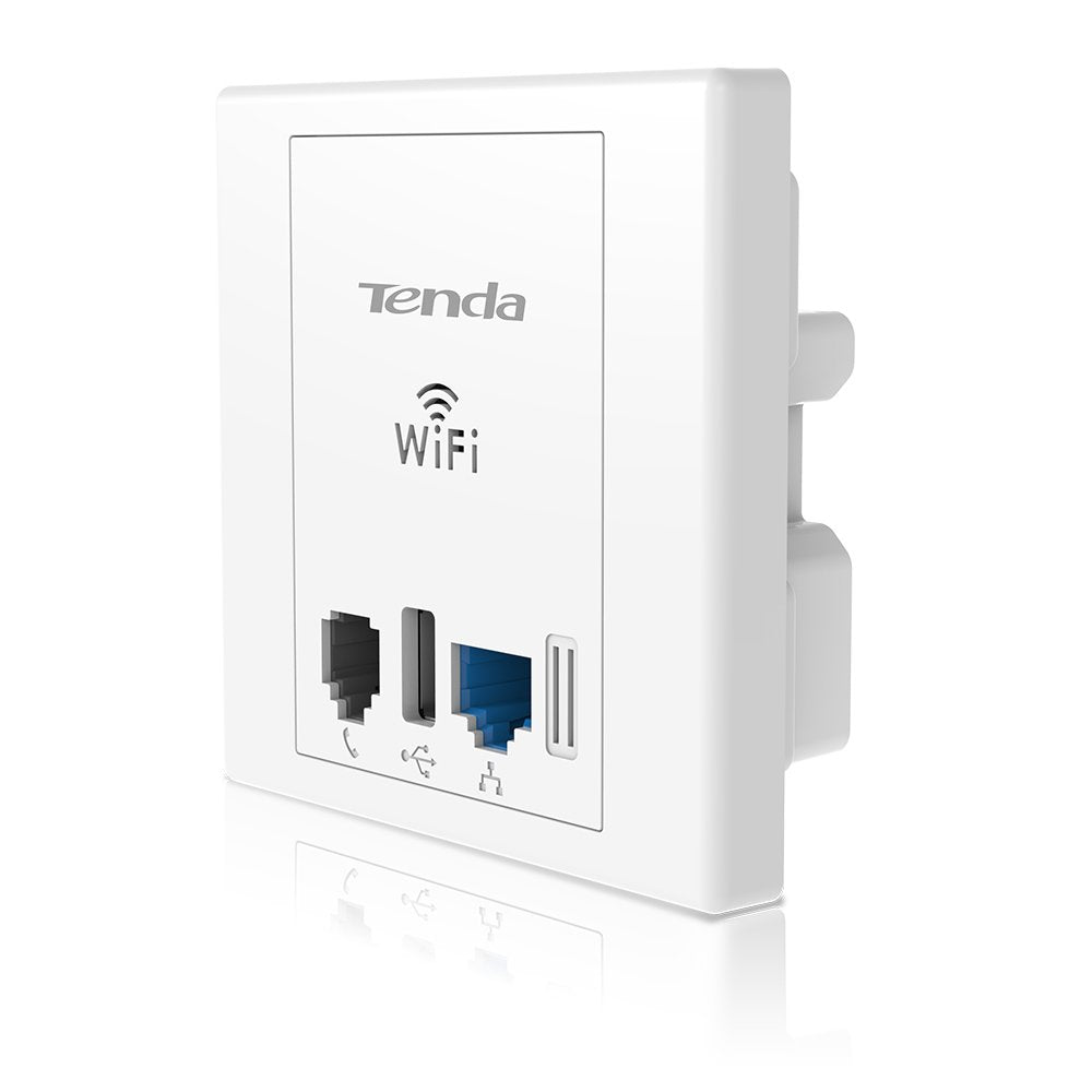 Wireless N300 Wall Plate Access Point With Usb Port