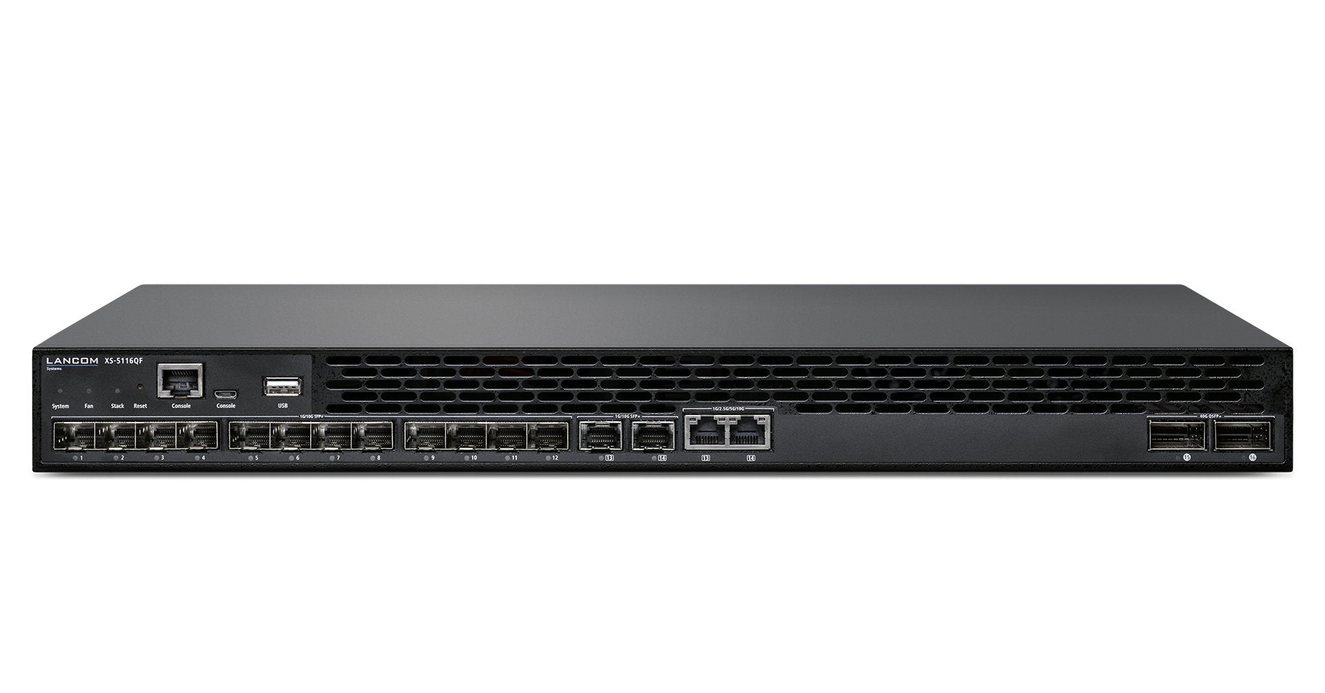 Switch Lancom Xs-5116qf 12x Sfp+ 2x Combo-Sfp+ 2x Qsfp+