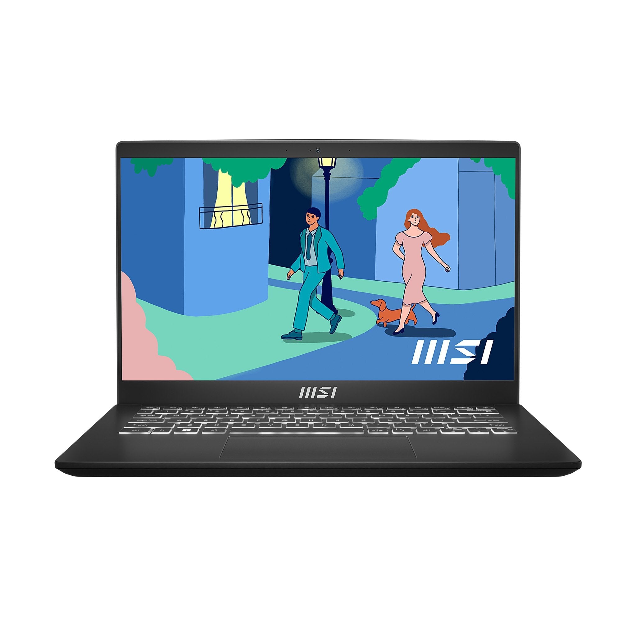 Modern 14fhd/R7-7730u/16go/512go/Teclado Retro/Fd