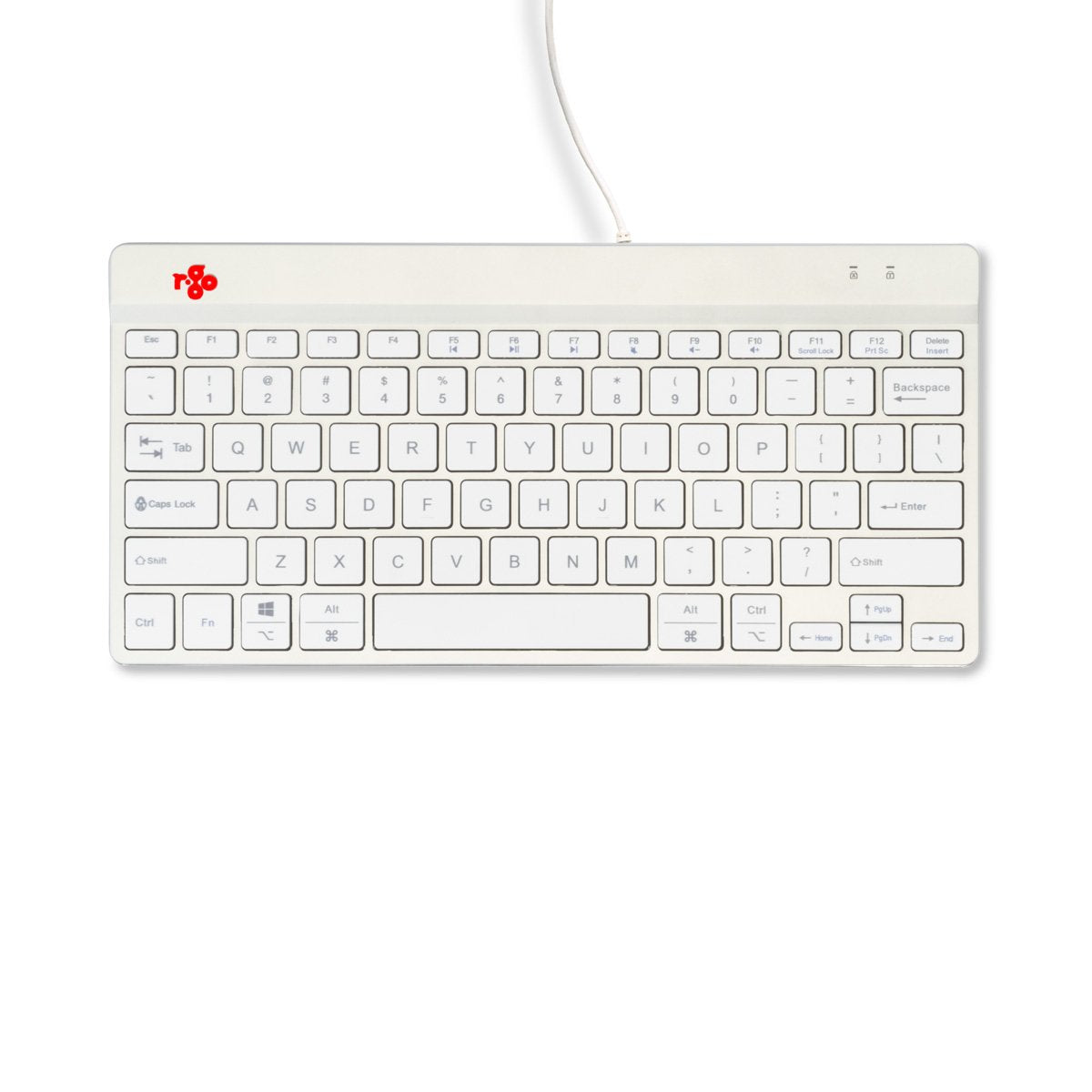 EAN 8719274491729 - R-Go Tools RGOCOUSWDWH teclado Oficina USB Inglés imagen 6