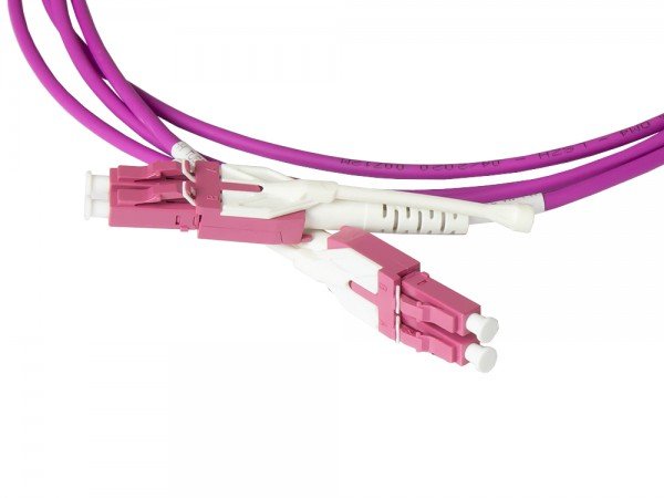 EAN 4014619716883 - Alcasa LW-U803LC4 Cable de fibra óptica e InfiniBand 3 m 2x LC Violeta imagen 2