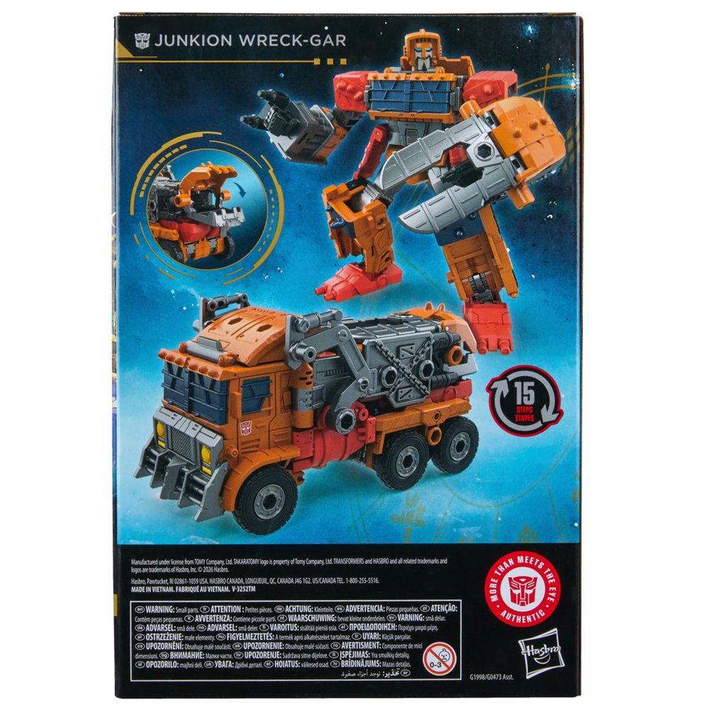 Figura Junkion Wreck-Gar Transformers 17,5cm