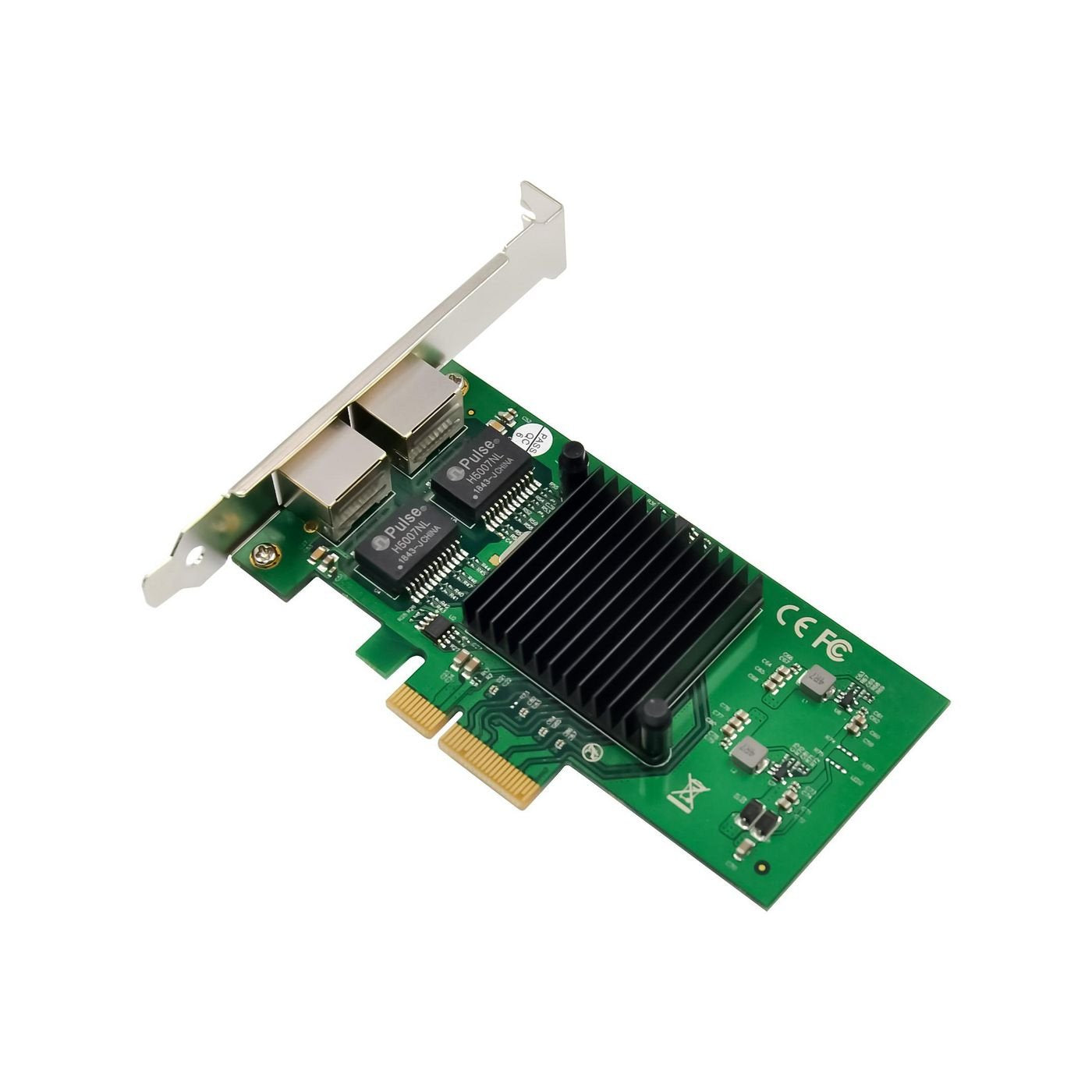 Network Card Pcie X1 Intel  82576 Dual- Rj45
