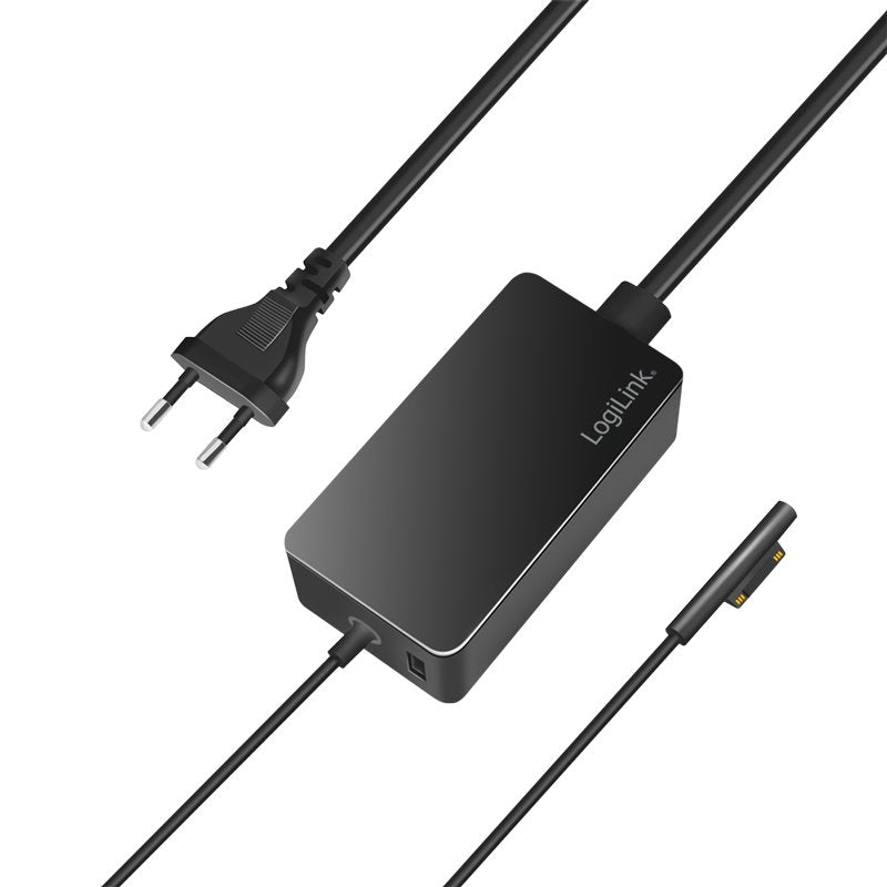 Cargador Portatil   65w 1 Puert. Usb + Especial Y Compatible Con Microsoft Surface Cable De 1.50m  Logilink