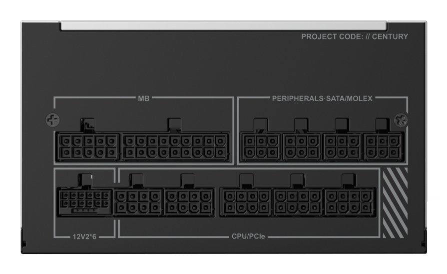 EAN 4710562743371 - Montech CENTURY II 1050W unidad de fuente de alimentación 20+4 pin ATX ATX Plata imagen 6