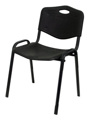 Pack 4 Sillas Confidente Modelo Robledo Plástico Negro Piqueras Y Crespo  Pack 4 Sillas Confidente Modelo Robledo Plástico Negro Piqueras Y Crespo Pack426ine