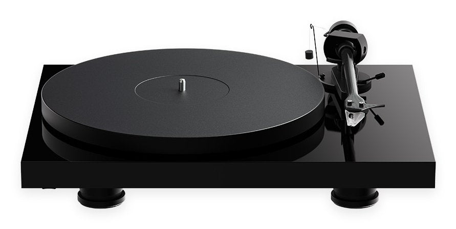 Pro-Ject Debut Evo 2, Audiophiler Plattenspieler , Negro Hochglanz