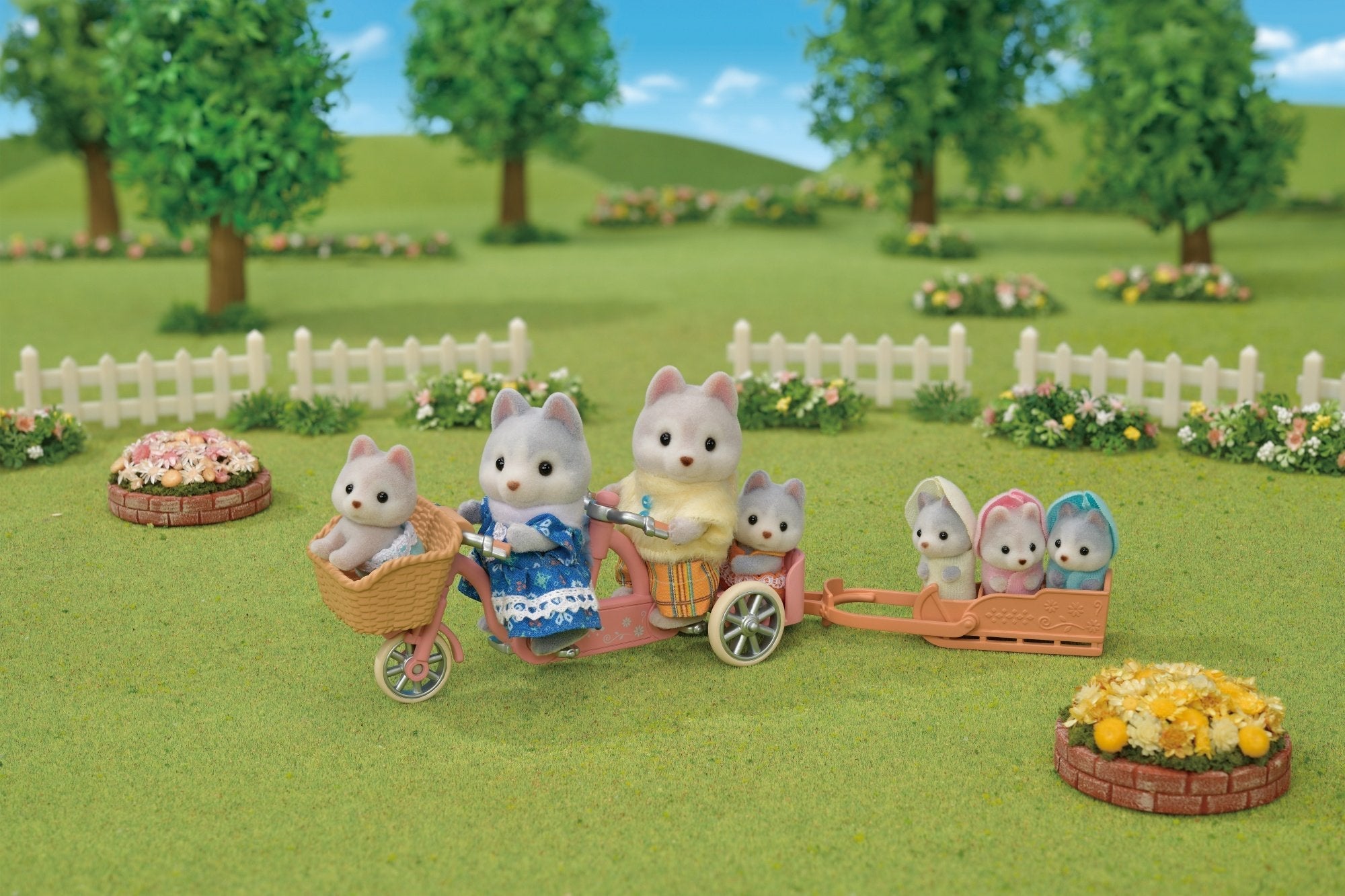 Epoch Sylvanian Families - Husky Familie 5636