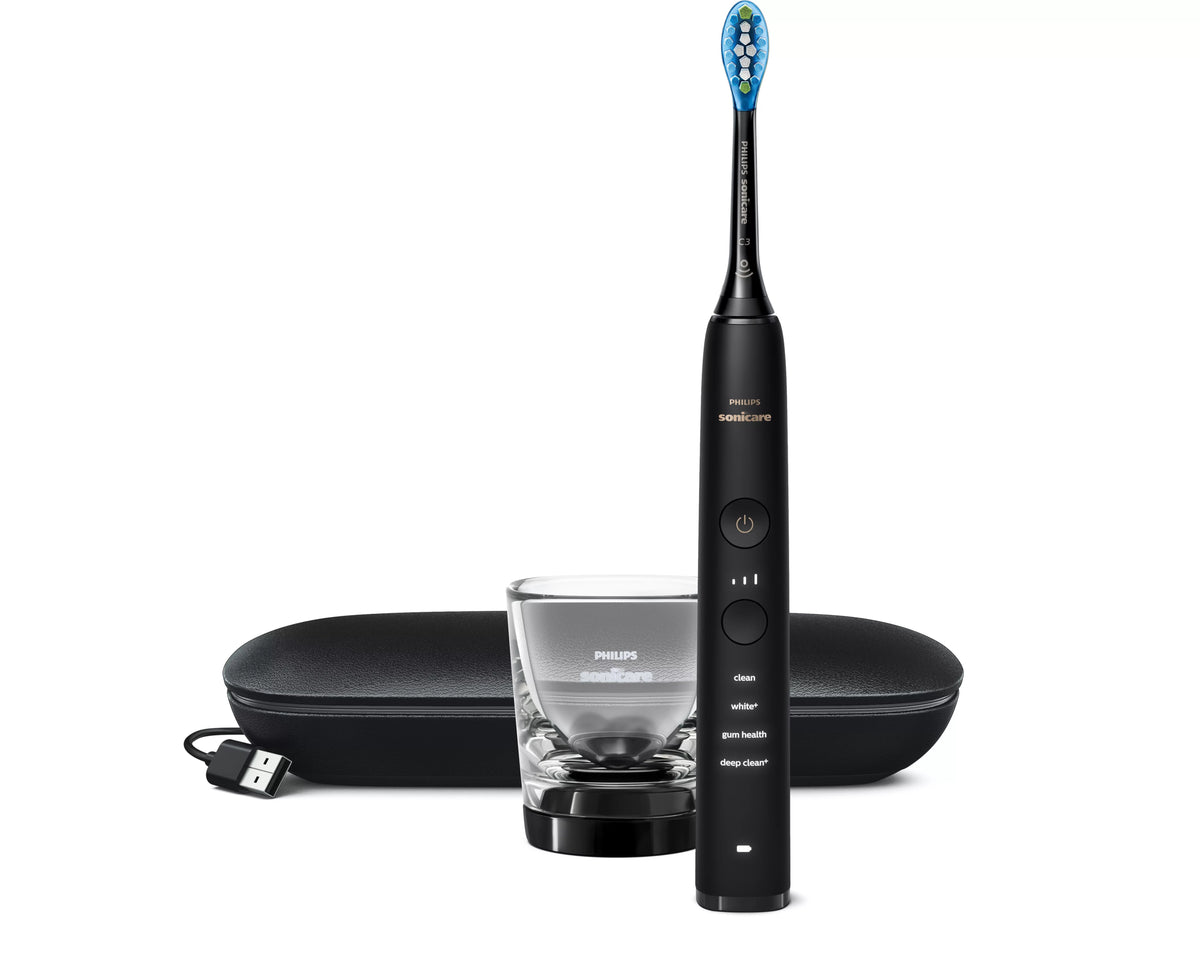 EAN 8710103935957 - Philips Sonicare DiamondClean HX9911/09 cepillo eléctrico para dientes Adulto Cepillo dental sónico Negro imagen 3