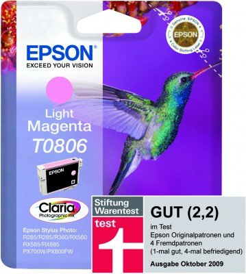 EAN 8715946360904 - Epson Hummingbird T0806 Claria Photographic cartucho de tinta 1 pieza(s) Original Magenta claro imagen 5