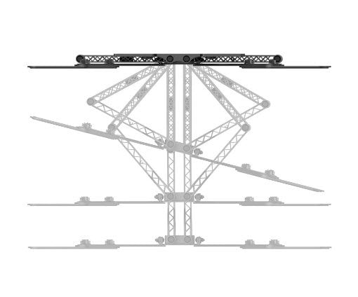 Hama 00220850, 100 X 100 Mm, 600 X 400 Mm, -12 - 3°, 6°, Aluminium, Metall, Negro