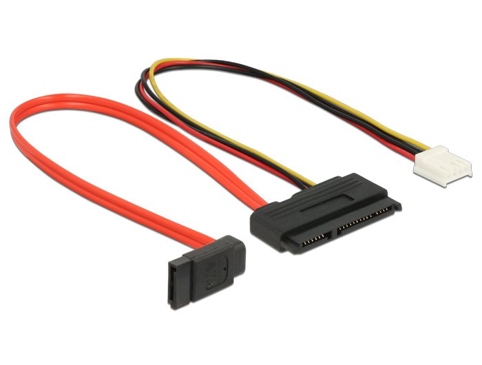 Delock Cable Sata 6 Gb/S 7 Pin Hembra + Floppy 4 Pin