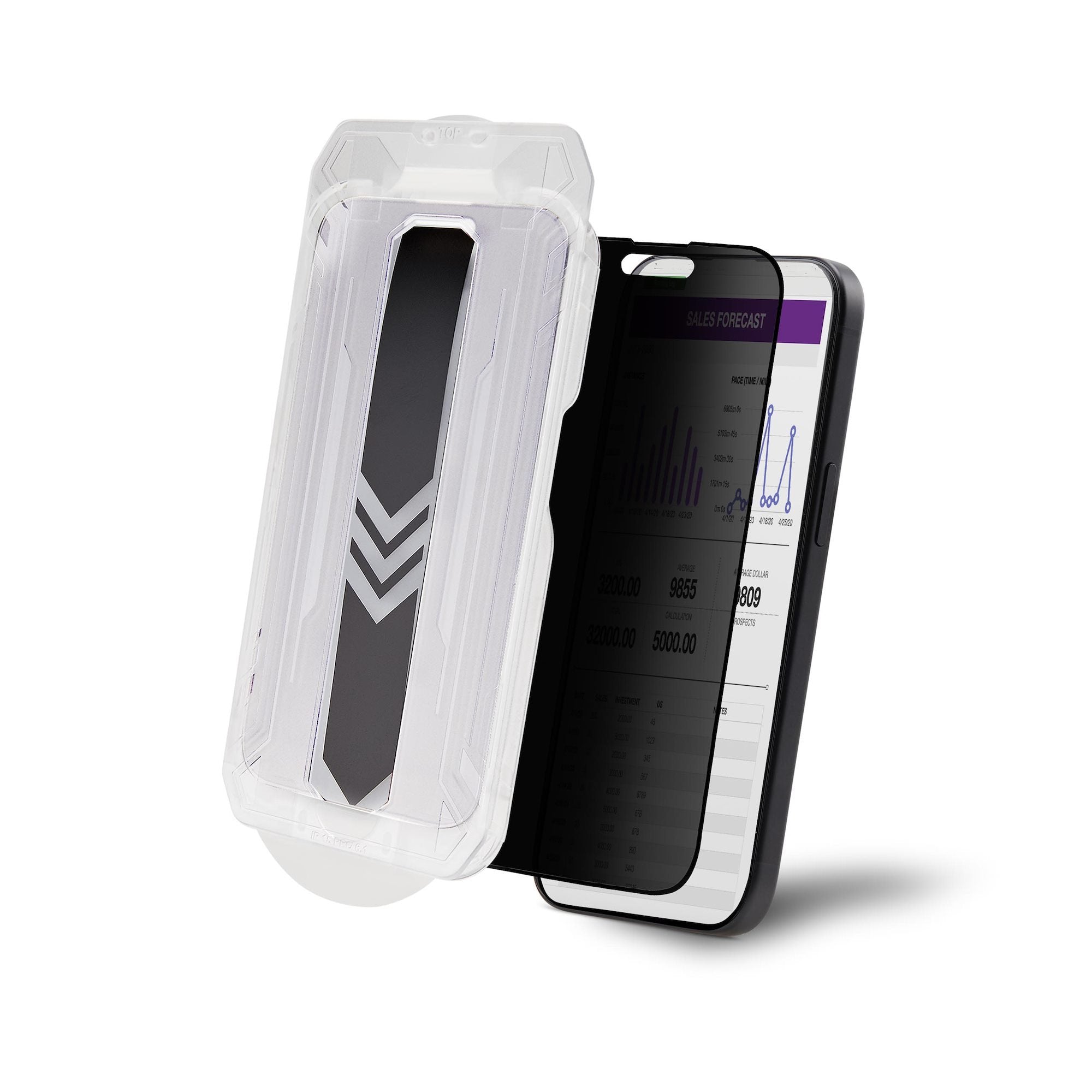 Startech.Com - Bildschirmschutz Für Handy - 4-Wege, Sichtschutzfilter, Für Hochformat/Querformat, Touch-Fähig, +/-30° Si