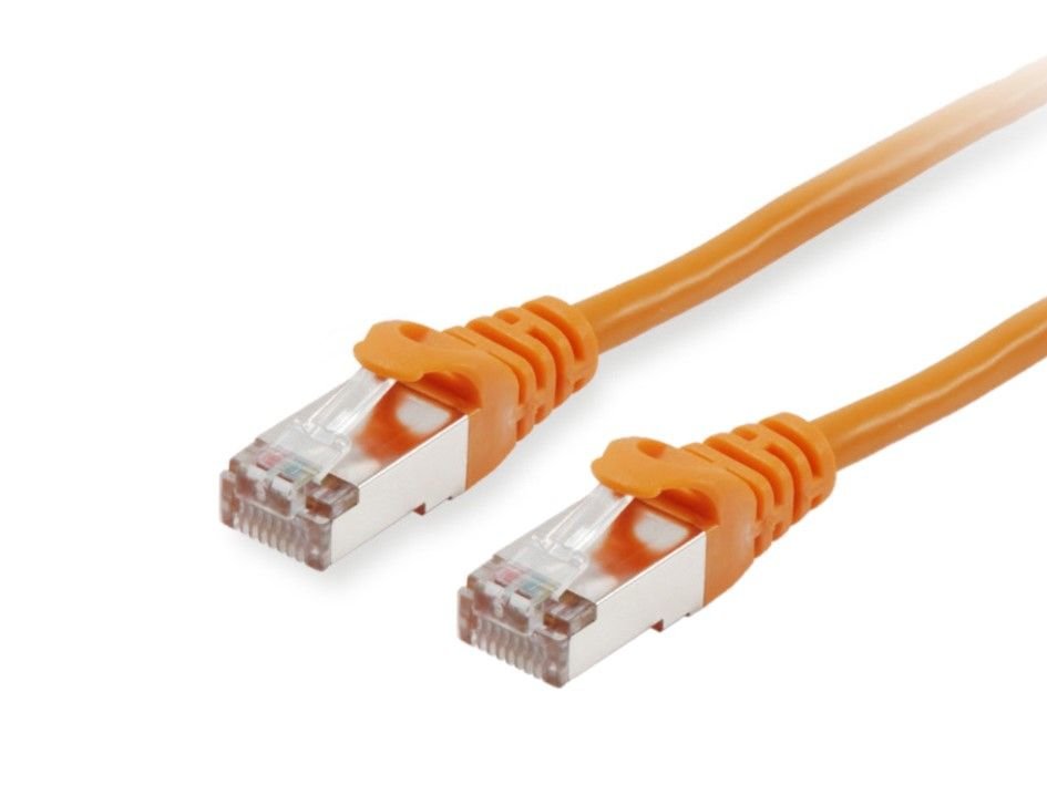 Latiguillo Apantallado S/Ftp Categoria 6 Libre Halogenos 1m Color Naranja