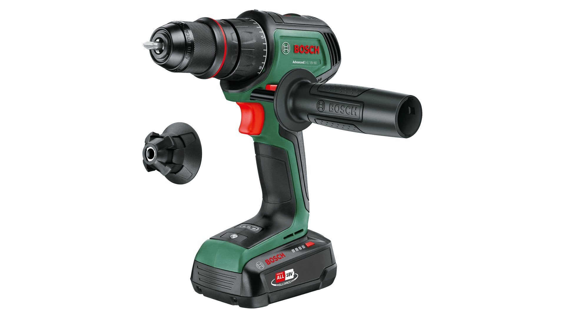 EAN 4053423239522 - Bosch 0 603 9E2 001 destornillador eléctrico y llave de impacto 1950 RPM Negro, Verde imagen 1