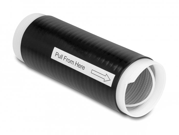 Kaltschrumpfschlauch 45 Mm X 130 Mm 2 Stück Schwarz