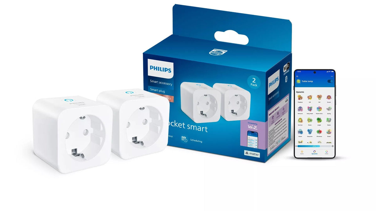 Philips Smart Smart Plug Type-F 2pk Matter