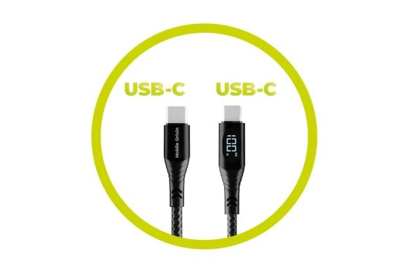 Mobile Origin 100w Display Cab Usb-C To Usb-C Cb2 1.5m