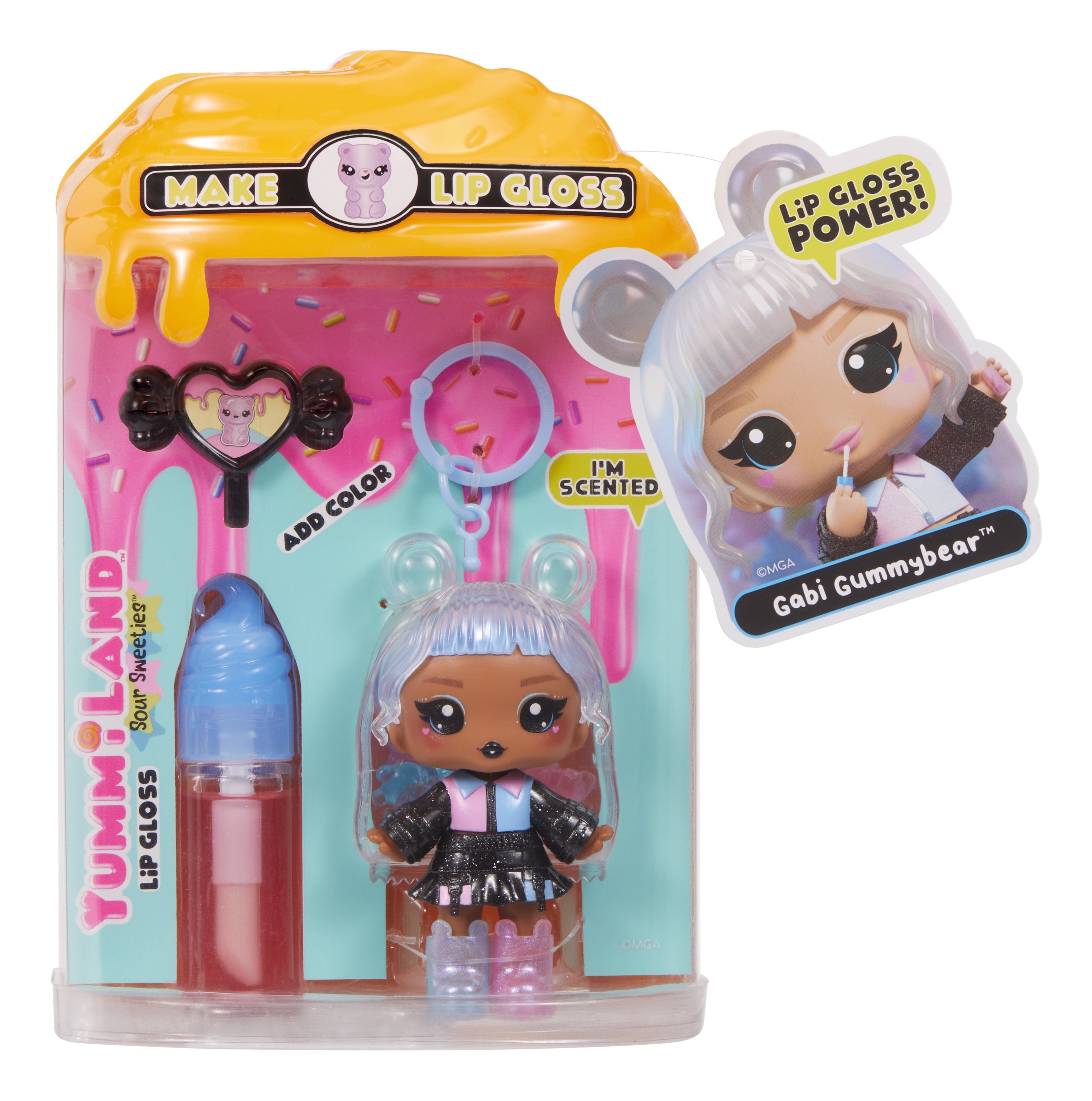 EAN 35051545798 - MGA Entertainment Yummiland Lip Gloss Doll Sour Sweeties - Gabi Gummybear imagen 5