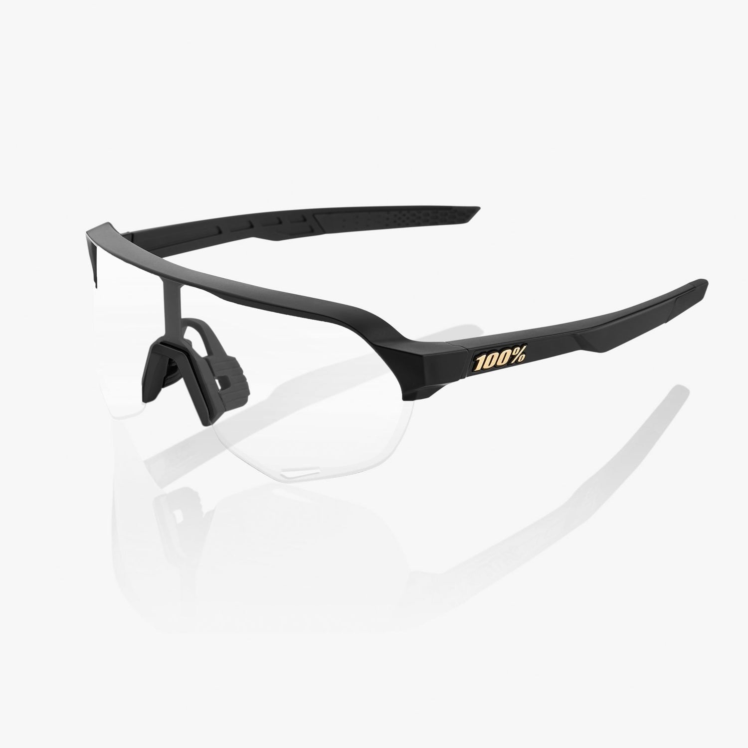 100% S2 - Mirror Lens Matte Black