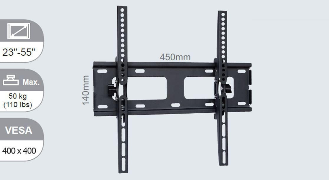 Vivolink Vlmw2355t Soporte Para Tv 139,7 Cm (55") Negro