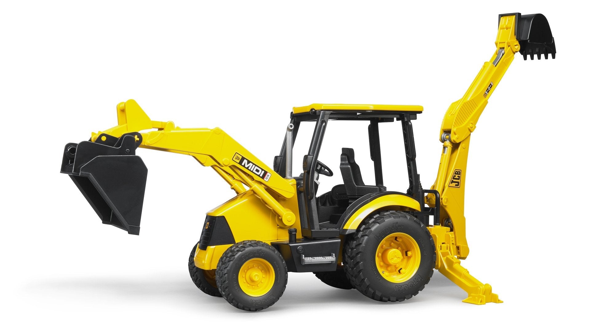 Retroexcavadora Jcb Midi Cx De Bruder, Modelo De Vehículo   4001702024277