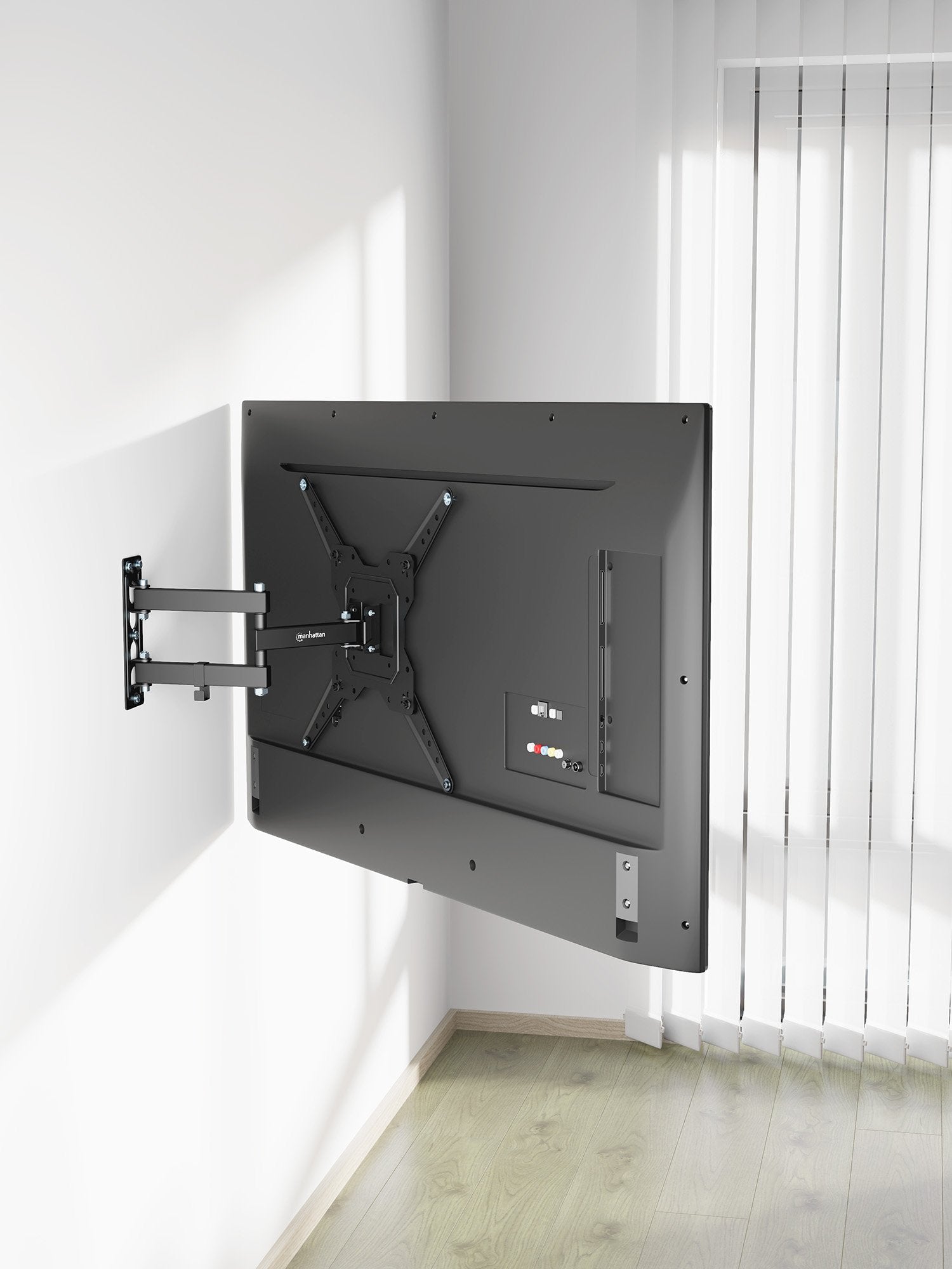 Soporte Manhattan 462624 Para Tv 139,7 Cm (55") Negro
