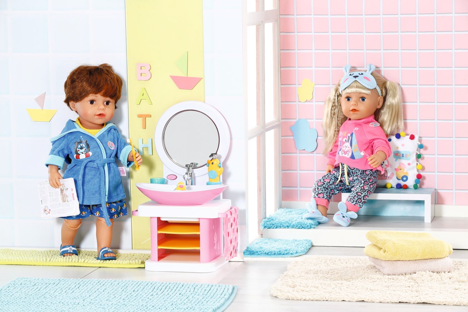 Muebles Para Muñecas  Zapf Creation Baby Born® Bath Handwaschbecken, Puppenmöbel 832707