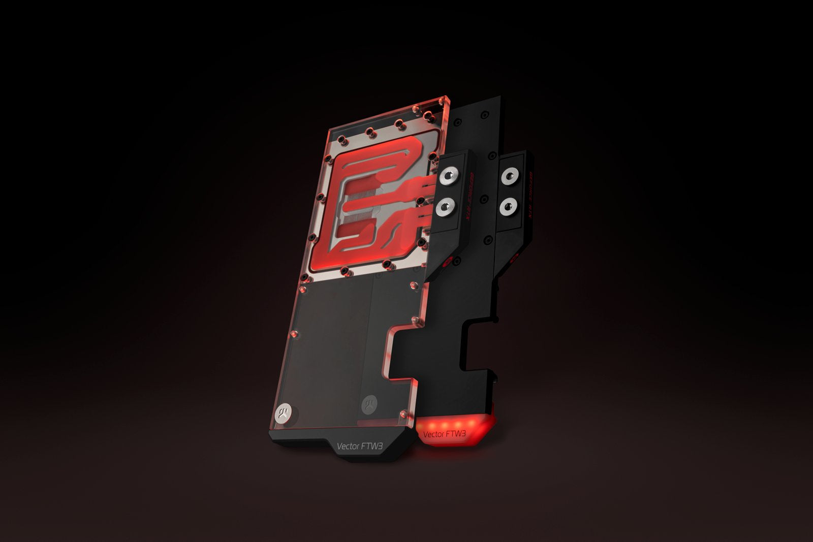 Ekwb Ek-Quantum Vector Ftw3 Rtx 3070 D-Rgb - Nickel + Acetal, Refrigeración Por Agua Negro