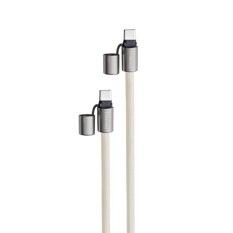 EAN 4034303037100 - Intenso Handykette als Lade- + Datenkabel USB-C bis 1,65m beige cable USB USB C imagen 3