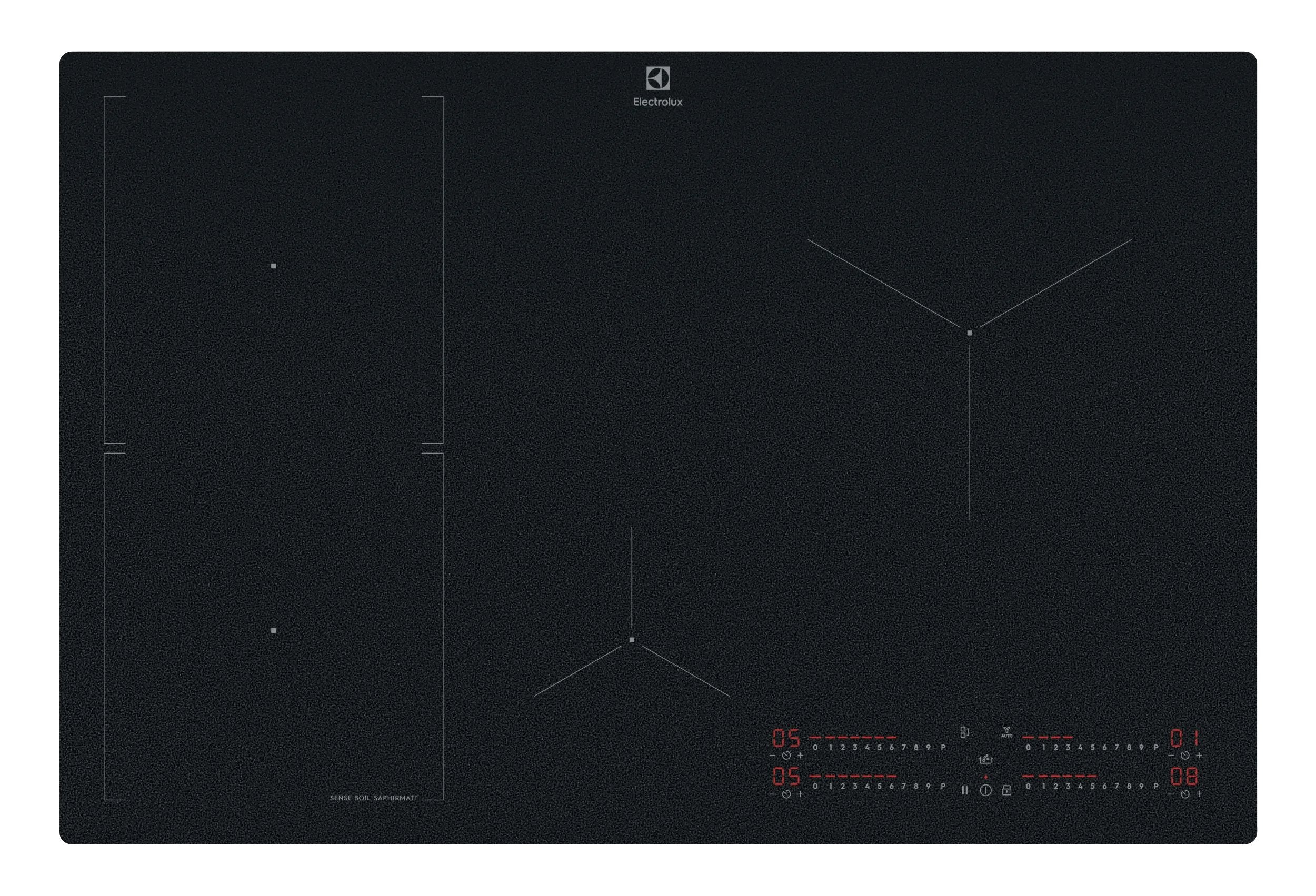 EAN 7333394049427 - Electrolux EIS82453IZ Negro Integrado 80 cm Con placa de inducción 4 zona(s) imagen 1