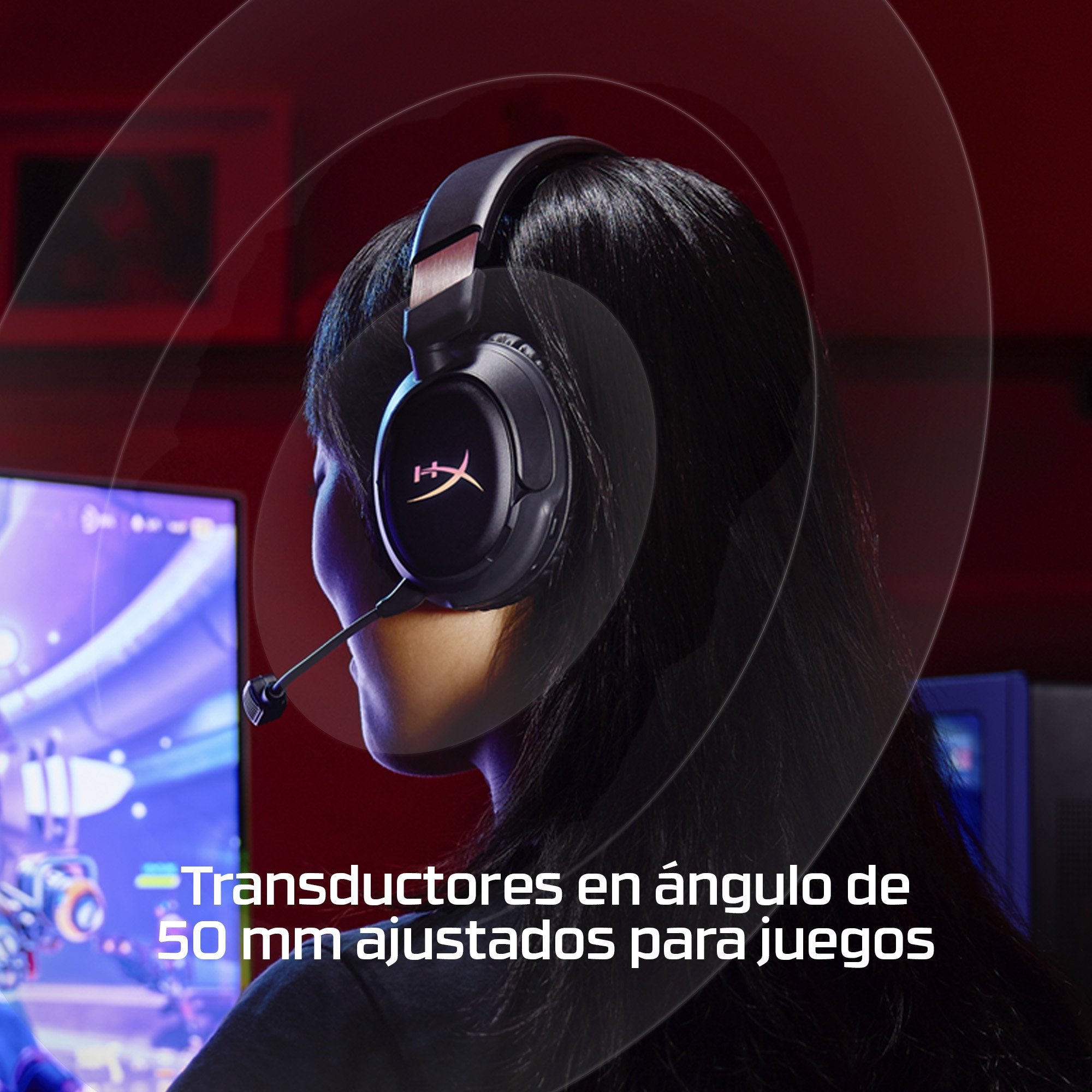 EAN 0198990148328 - HyperX Cloud Flight 2 Inalámbrico Diadema Juego Bluetooth Blanco imagen 6