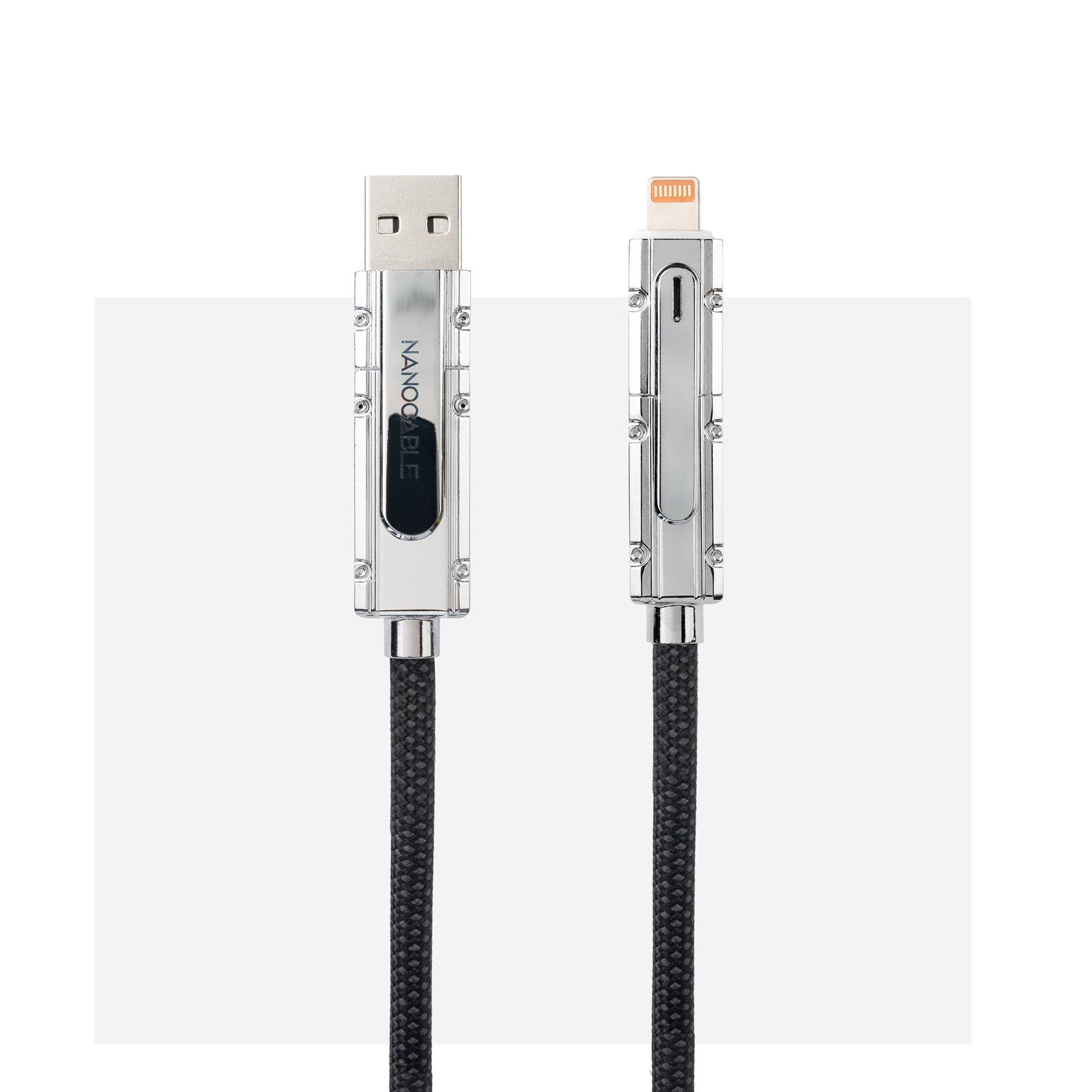 Cable Usb-C+Usb-A/M - Lightning+Usb-C/M 2.0 27w 1m